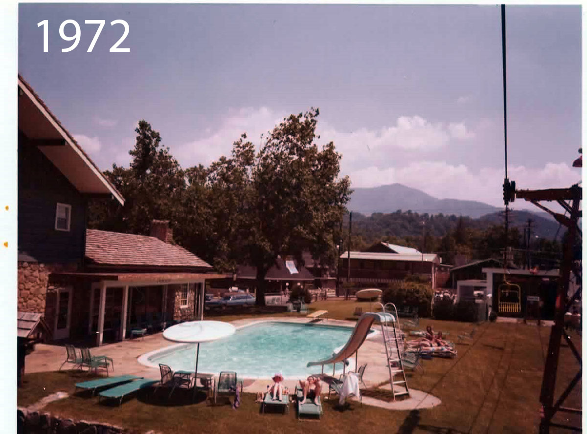 The Historic Gatlinburg Inn in 1972
