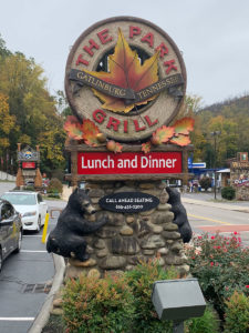 The Park Grill sign