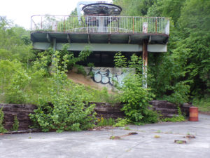 Abandoned theme park
