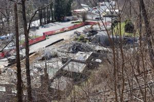 Christ in the Smokies demolition