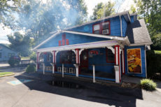 Outside Hungry Bear BBQ
