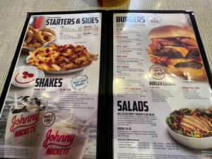 Johnny Rockets menu