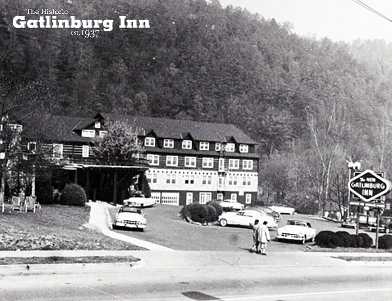Vintage photo of the Historic Gatlinburg Inn
