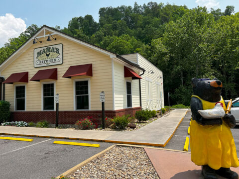 Mama S Chicken Kitchen Finger Licking Goodness In The Smoky Mountains   Mamas Chicken Kitchen Outside1 480x360 