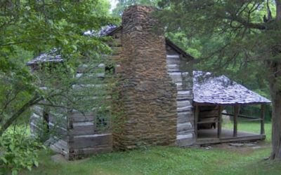 The Walker Sisters Cabin in the Great Smoky Mountains
