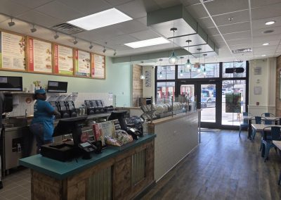 Inside Tropical Smoothie Cafe