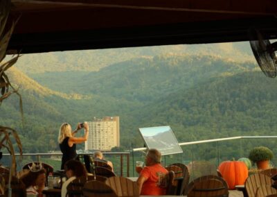 SkyPark dining view